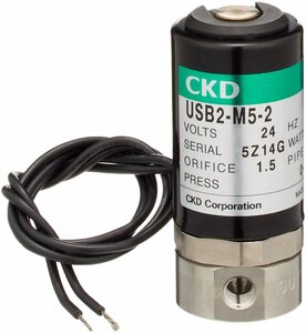 小形直動式電磁弁【CKD】USG2-M5-2-DC12V