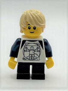 即決 新品 未使用　レゴ LEGO ミニフィグ ミニフィギュア シティ　ニコニコ顔　怒り顔　男の子　子ども　ダブルフェイス