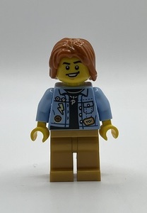 即決　新品　未使用　レゴ LEGO ミニフィグ　シティ　ミニフィギュア　派手なジャケットの男の人　男性　男の子