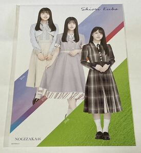 ★即決★ 乃木坂46 2021 大感謝キャンペーン 特典 A4 ポスター ★久保史緒里★新品未開封★ web 限定 26th 27th 28th 制服 3期生