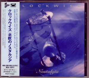 CLOCKWISE クロックワイズ『Nostalgia 北欧のノスタルジア』帯付き国内盤 PCCY-01083