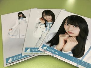 日向坂46 上村ひなの 2ndシングル CD封入特典 生写真 3種コンプ ドレミソラシド 櫻坂46 流れ弾 欅坂46 ってか MV(まとめ セット売り 可