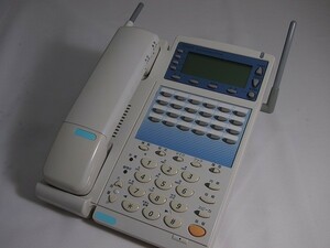 NTT製　GX-24CCLSTEL- (1)(W)　スター配線用カールコードレス電話機　中古品　基本動作確認済み　バッテリーなし　[S639]