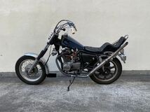 1万円～売り切り！！好調 大阪 1978 GX250 B級チョッパー 400エンジン 2%er GX400 CHOPPER_画像5