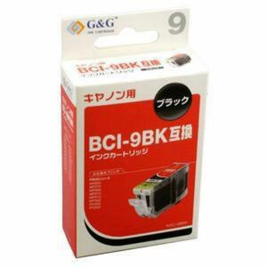 エレコム G&G/CANON/BCI-9BK互換/ブラック (NIC-9BK)