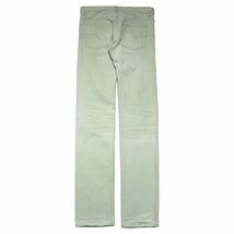 美品ディオールオム 06AWデニム 31 エディスリマン DIOR HOMME by HEDI SLIMANE Mint Green Denim Pants ミントグリーンデニム_画像2