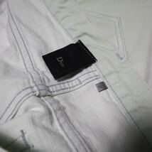 美品ディオールオム 06AWデニム 31 エディスリマン DIOR HOMME by HEDI SLIMANE Mint Green Denim Pants ミントグリーンデニム_画像9