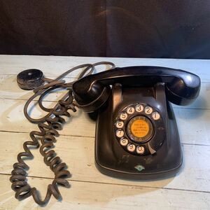 黒電話 4号A 自動式 電話機 昭和レトロ ヴィンテージ コレクション アンティーク (4266)
