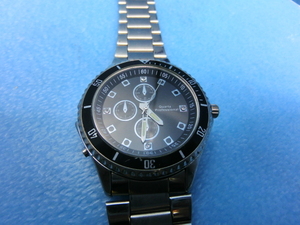 F186　腕時計　メンズ　シルバー