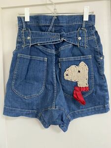  beautiful goods *Ne-net Ne-Net * Denim shorts *1(S)* blue 