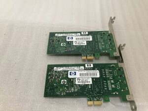 《中古》HP NC110T CPU-D50442(B) PCI-E Gigabit Ethernet 2枚セット