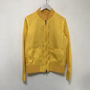新品同様本物ニールバレットNEILBARRETTナイロンMA1ミリタリージャケットメンズビジネススーツイエローXSウクライナ製