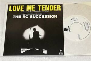 EP RC SUCCESSION LOVE ME TENDER / SUMMERTIME BLUES / PRT-1283 / РЕДКИЙ