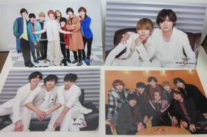 送料無料！！　Hey! Say! JUMP　ヘイセイジャンプ　生写真　4枚