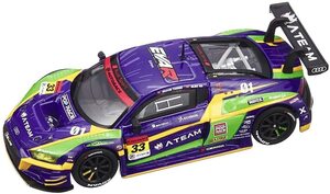 ＜新品＞ ジェネシスカンパニー　POP RACE アウディ R8 LMS SUPER GT 2020 #33 エヴァ RT 初号機 X Works R8　1/64サイズ 