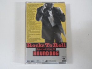 59057■カセットテープ　ハウンド・ドッグ　ROCKS　TO　ROLL　VOL.1　35KH2215