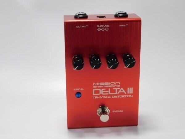 Mission Engineering - Delta III tri-stage Distortion / Made In USA #MISSIONE-DELTA3