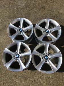 BMW社外アルミホイール 17×8J+30 120-5H 中古品4本