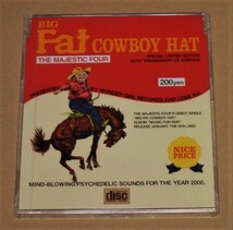 【即決】●THE MAJESTIC FOUR『BIG Fat COWBOY HAT』●未開封 ほぼ美品●ザ・コレクターズ THE COLLECTORS●加藤ひさし 古市コータロー_画像1