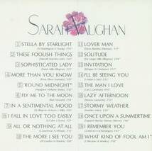♪消費税不要♪ サラ・ヴォーン Sarah Vaughan - ラヴ・バラッドをあなたに Sings Ballads [Roulette TOCJ-5289]_画像5