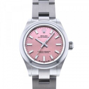 ロレックス ROLEX オイスターパーペチュアル 28 276200 ピンク文字盤 未使用 腕時計 レディース, パーペチュアル, 女性用, 本体