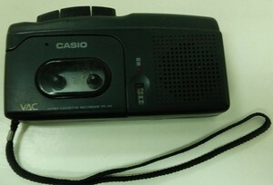 カシオ　CASIO　マイクロカセットテープレコーダー　VAC　TP-35　ジャンク