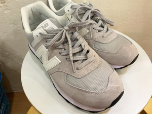 4547★良品!!new balance /ニューバランス ML574 RC2 メンズスニーカー 27.5cm LIGHT GRAY ENCAP ローカットスニーカー 