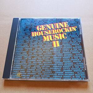 GENUINE　HOUSEROCKIN'　MUSIC　II　CDブルース　オムニバス　アルバートコリンズ　ココテイラー Johnny WinterロイブキャナンBuddy Guy他