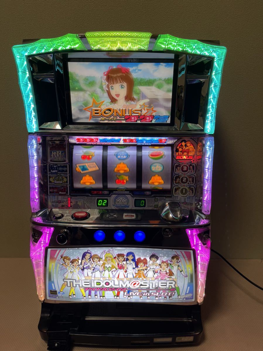 実機 税込 パチスロ アイドルマスター ミリオンライブ！(Ｓアイドル 