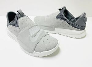 デッド!! レア!! 新品 17年製 NIKE BENASSI SLIP ベナッシ グレー スエード サンダル クロッグ us 9 / JP 27 レアモデル