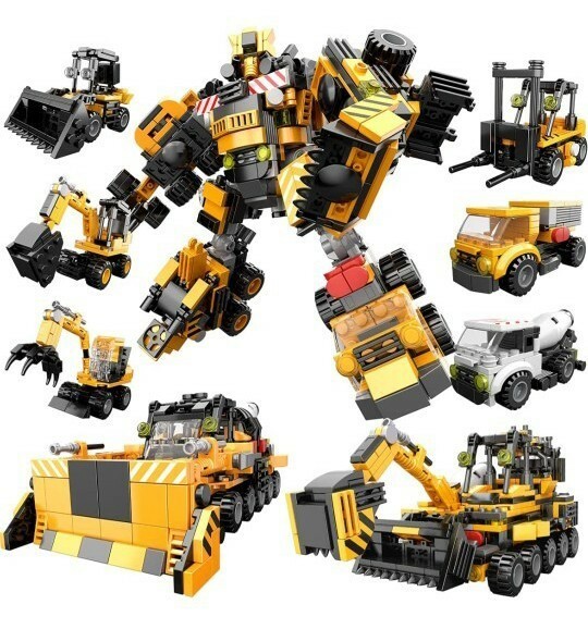 【新品未使用】ビルディングブロック ロボット 積み木 おもちゃ レゴ互換