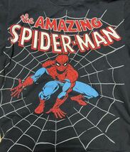97 US古着 MARVEL COMICS『SPIDER-MAN』スパイダーマン Tシャツ L 送料込み_画像2