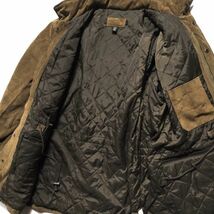 90's 00's Jクルー J.CREW M-65タイプ スエード レザー ジャケット 茶系 (L) 中綿入り90年代 00年代 旧タグ オールド スウェード_画像6