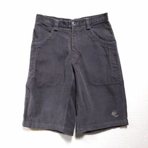 2006年 パタゴニア rhythm リズム エクステンション コード ショーツ (28 実寸30) 灰 クライミング コーデュロイ オールド Patagonia