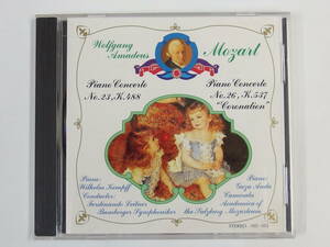 CD/ MOZART Piano Concerto No.23/No.26 /『M1』/中古