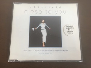 CD/whigfield　close to you/【D2】/中古