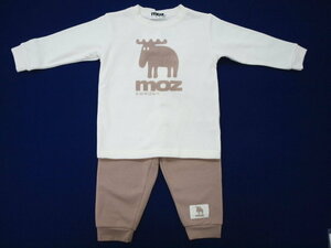  new goods 95 MOZ pyjamas ( knitted quilt ) ivory * light brown letter pack post service shipping ( cash on delivery un- possible )EM2328