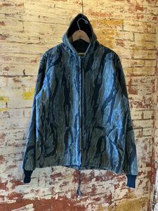 ~80s Ideal CAMOUFLAGE HOODED JACKET DEAD STOCK NOS ヴィンテージ ビンテージ カモフラージュ フーデットジャケット 70s