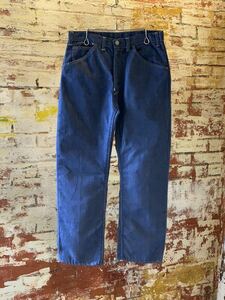 70s RANCHCRAFT DENIM PANTS J.C.Penney Co. ヴィンテージ ビンテージ デニムパンツ バットダイデニム アメカジ 60s 送料無料 アメトラ