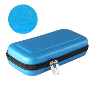 新品 送料無料 青 ブルー ニンテンドー スイッチ Nintendo Switch ハード ケース 収納 携帯 便利 持運び 超軽量 ゲーム キャリー バッグ 鞄