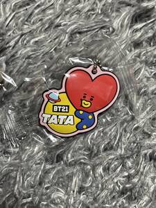 BTS BT21 アクリルキーホルダー ラバーストラップ キーホルダー ラバーマスコット
