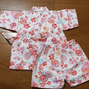 甚平 セパレート 和柄 90