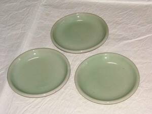  celadon small plate 3 sheets 