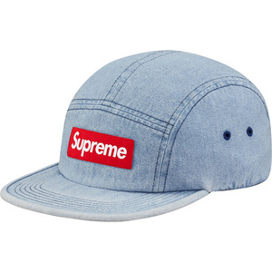 即決 supreme 2017 ss washed chino twill camp cap