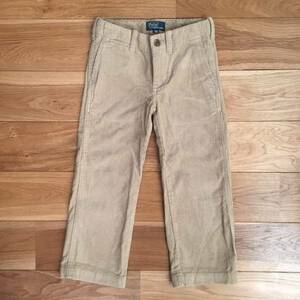  Ralph Lauren POLO RALPH LAUREN corduroy long pants 110 beige man and woman use several times have on beautiful goods Kids simple 