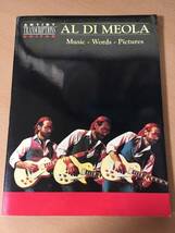 ●　AL DI MEOLA　アルディメオラ　●　Music - Words - Pictures　【 ギタースコア 】_画像1