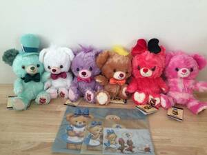  UniBearSity 5 anniversary limitation p Rush set soft toy extra attaching Disney souffle mint tea milk shuga- jam jam red Berry 