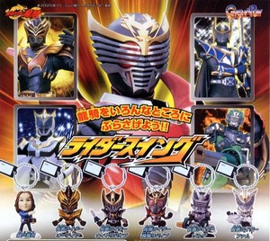 ◎バンダイ ガシャポン 仮面ライダー龍騎 ライダースイング 全6種セット 新品・未開封 龍騎サバイブ ナイトサバイブ ゾルダ オーディン