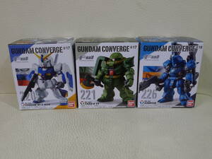 バンダイ 食玩 FW GUNDAMCONVERGE ガンダムコンバージ♯17,18 220.ガンダムNT-1アレックス 221.ザクⅡFZ 226.ケンプファー