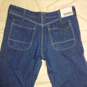 mamado mama do Denim work pants 1(W28) made in Japan 